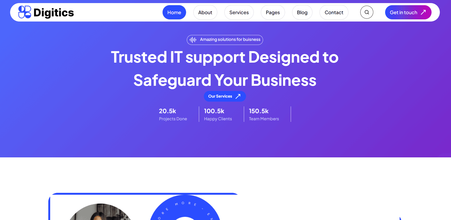 Digitics - Business Website