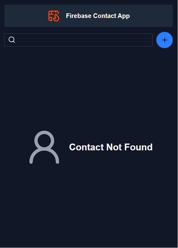 React Firebase Contact Form
